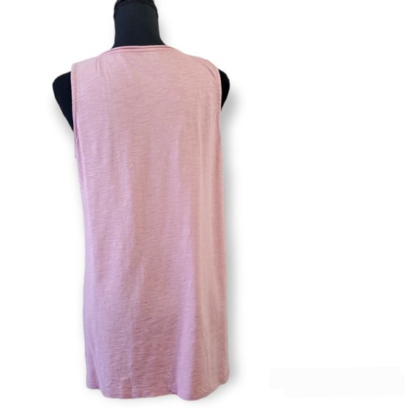 Coldwater Creek SMALL pink soft loose fit sleeveless tank top - Picture 2 of 10